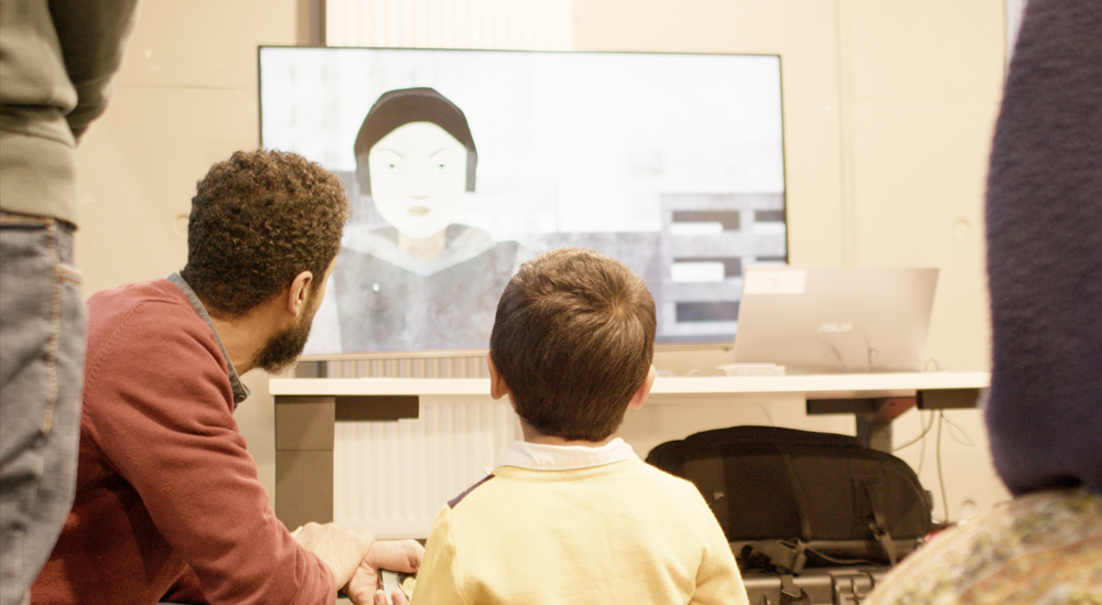 Atelier création d'un dessin animé